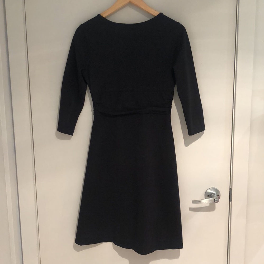PATAGONIA Margot Dress in black - Organic coton Size S - Picture 4 of 11